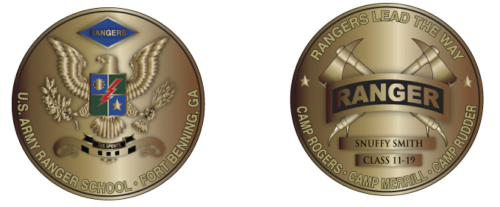 Ranger Graduation Class Coin